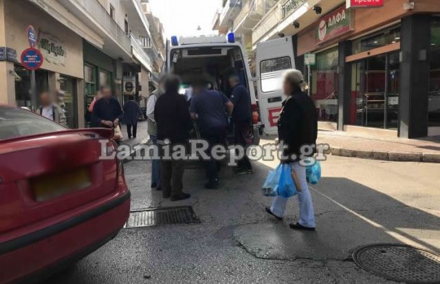 Λαμία: Τραυματίστηκε γυναίκα στο κέντρο της πόλης - ΦΩΤΟ