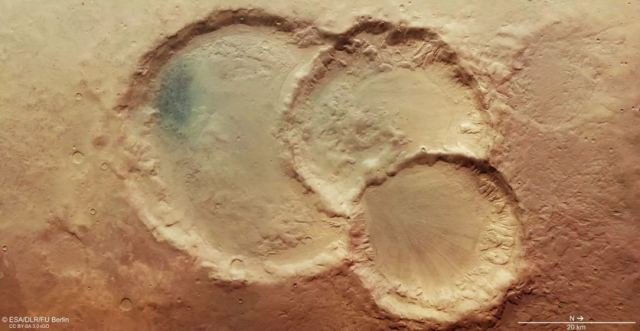 Αυτός είναι ο σπάνιος κρατήρας του Άρη – Πως δημιουργήθηκε πριν 4 δισ. χρόνια (pic)