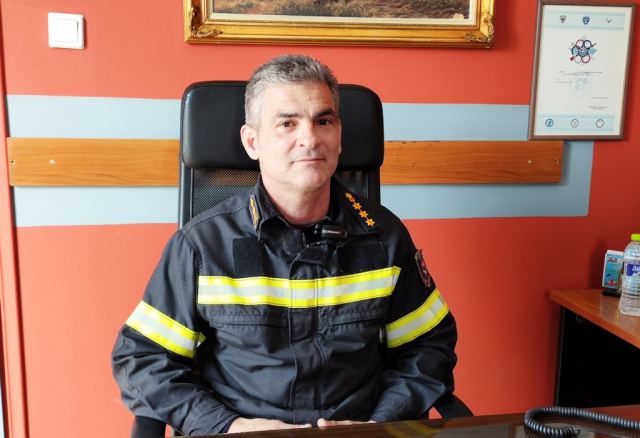 Νέος διοικητής Πυροσβεστικής Υπηρεσίας νομού Λάρισας ο Πύραρχος Νικόλαος Μητσιογιάννης