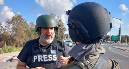 Θρίλερ με τον δημοσιογράφο του ΣΚΑΪ Χρήστο Νικολαΐδη - Βρέθηκε σε διασταυρούμενα πυρά στη Ναμπλούς