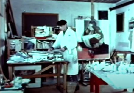 Γνωρίστε τον κορυφαίο Λαμιώτη ζωγράφο Αλέκο Κοντόπουλο μέσα από ένα σπάνιο βίντεο