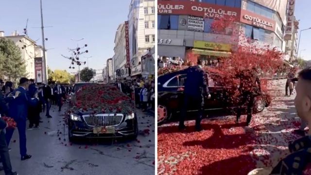 Ερντογάν: Οπαδοί πετούσαν ροδοπέταλα στη λιμουζίνα του - Έφτιαξαν και προεκλογικό τραγούδι