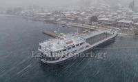 Ανατολική Φθιώτιδα: Το χιόνι έφτασε στη θάλασσα στη Γλύφα