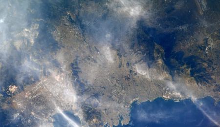 Φωτογραφία της Αθήνας από το Διεθνή Διαστημικό Σταθμό - Το «κλικ» αστροναύτη της NASA