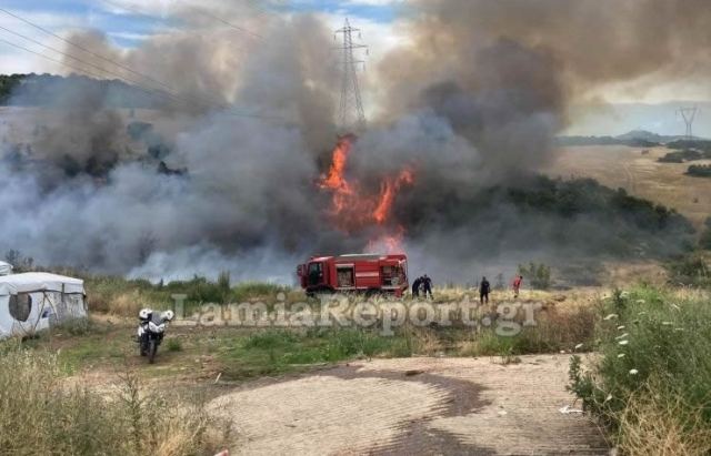 Νέα πυρκαγιά στην Καμηλόβρυση (ΒΙΝΤΕΟ-ΦΩΤΟ)
