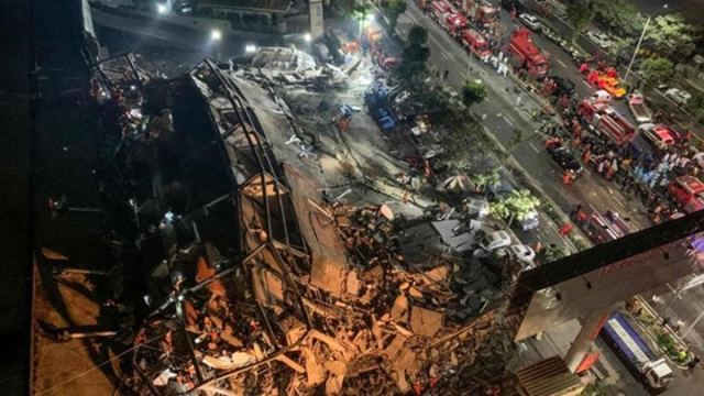 29 νεκροί στο ξενοδοχείο που κατέρρευσε στην Κίνα - Το κτίριο ήταν σε καραντίνα