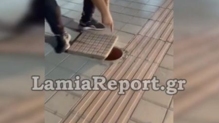 Τραυματίστηκε μαθήτρια σε πεζοδρόμιο στη Λαμία