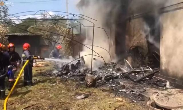 Ουκρανία: 4 νεκροί από συντριβή αεροπλάνου