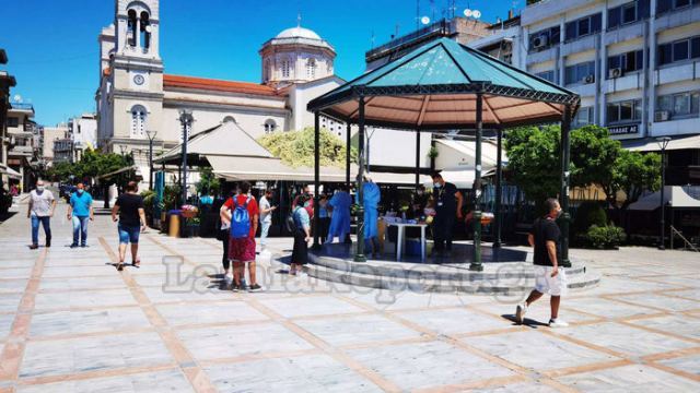 Λαμία: Επιστρέφουν οι δειγματοληψίες στην πλατεία Ελευθερίας