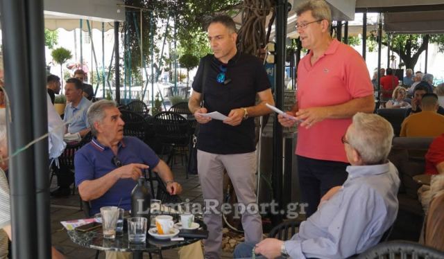 Λαμία: Ο Δήμος βγήκε στα cafe για ενημέρωση (ΒΙΝΤΕΟ-ΦΩΤΟ)