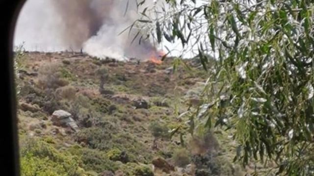 Κρήτη: Μεγάλη φωτιά στη Λυγαριά (ΦΩΤΟ - ΒΙΝΤΕΟ)