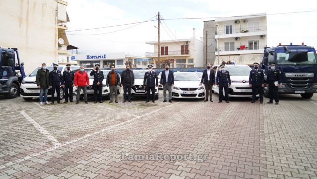 65 πλήρως εξοπλισμένα οχήματα από την Περιφέρεια Στερεάς στη ΓΕΠΑΔ Στερεάς