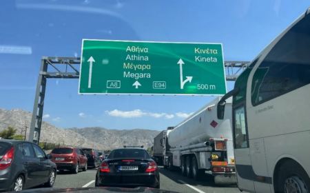 Απίστευτη ταλαιπωρία οδηγών και επιβατών στην εθνική οδό Αθηνών - Κορίνθου