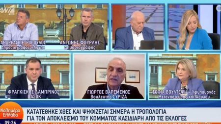 Έξαλλος ο Γιώργος Παπαδάκης με το δημοσιογράφο Ανδρέα Πετρόπουλο: «Είναι χυδαίο αυτό που κάνεις»