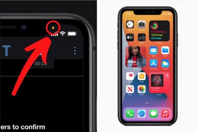 Τι σημαίνει αν δεις ένα πορτοκαλί λαμπάκι στην οθόνη του iPhone