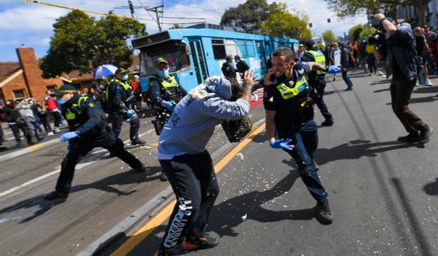 Μελβούρνη: Τέταρτη μέρα διαδηλώσεων κατά του lockdown