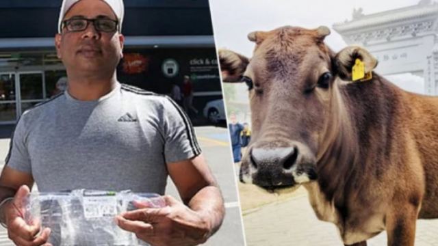 Ινδουιστής έφαγε κατά λάθος βοδινό και ζητάει αποζημίωση για να πάει στην Ινδία για... εξαγνισμό (pics)