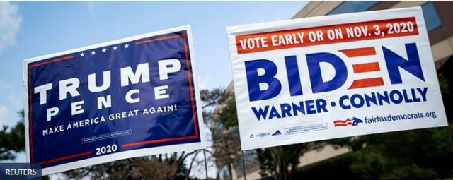 Εκλογές ΗΠΑ - Δημοσκόπηση: &quot;Θρίλερ&quot; σε 4 καθοριστικές πολιτείες - Από 1 έως 3 μονάδες η διαφορά Μπάιντεν - Τραμπ