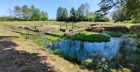 Θωρακίζεται ο αρχαιολογικός χώρος του Δίου κατά των πλημμυρικών φαινομένων