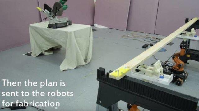 Το πρώτο «έξυπνο» ρομπότ-ξυλουργός που φτιάχνει έπιπλα κατά παραγγελία