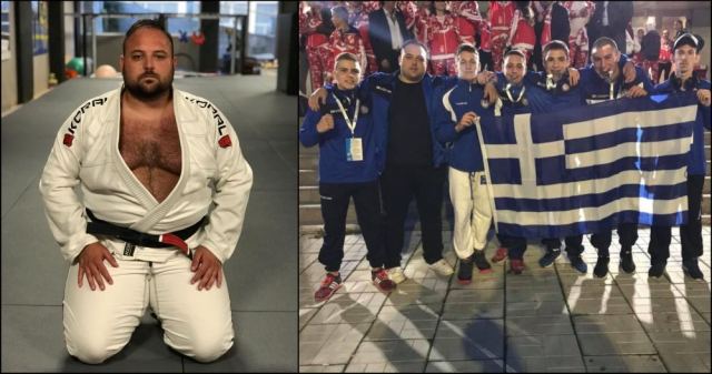 Προπονητής της Εθνικής Ελλάδος στο Jiu-Jitsu ο Λαμιώτης Ευάγγελος Μουμτζής