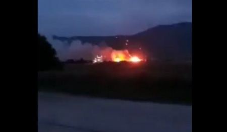 Πυρκαγιά σε ρωσική βάση στην Κριμαία - Απομακρύνονται πάνω από 2.000 κάτοικοι