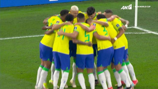 Βραζιλία – Νότια Κορέα 4-1: Σαρωτική νίκη πρόκριση και μήνυμα τίτλου στο Μουντιάλ 2022