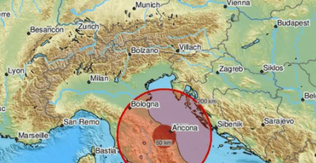 Σεισμός 5,7 Ρίχτερ ταρακούνησε την Ιταλία