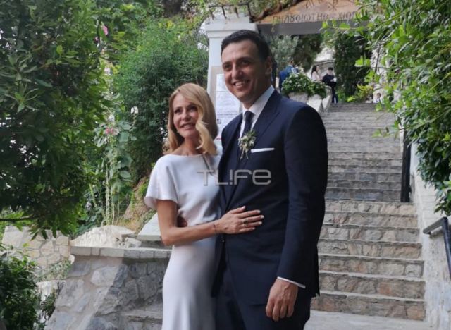 Τζένη Μπαλατσινού - Βασίλης Κικίλιας: Παντρεύτηκαν! Όλα όσα έγιναν στον γάμο τους! [pics, video]