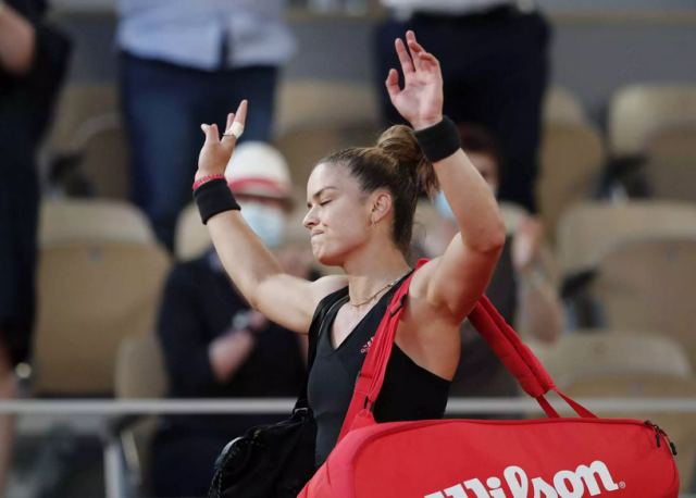Μαρία Σάκκαρη: Δεν αλλάζει θέση στην παγκόσμια κατάταξη παρά την πορεία στο Roland Garros