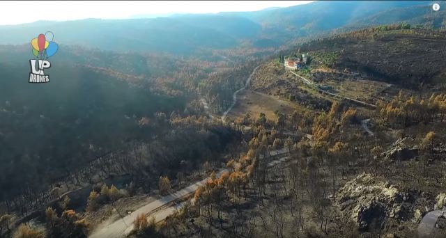 Εύβοια: Το μαύρο αποτύπωμα μιας τεράστιας καταστροφής - Δείτε εικόνες από drone