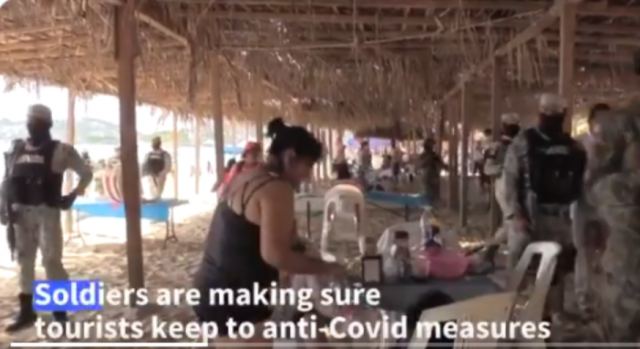 Μεξικό: Στρατός στις παραλίες του Ακαπούλκο για την τήρηση των μέτρων κατά του κορωνοϊού