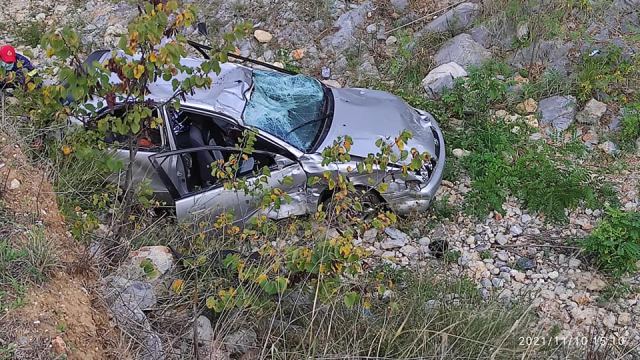 Εύβοια: Νεκρός 65χρονος οδηγός μετά από εκτροπή σε ποτάμι