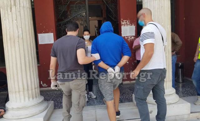 Με θερμομέτρηση στα Δικαστήρια Λαμίας ο 45χρονος που κατηγορείται για βιασμό