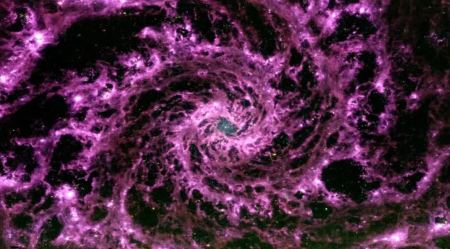 James Webb: Η νέα εικόνα που αποκαλύπτει τον «σκελετό» ενός θηριώδους γαλαξία