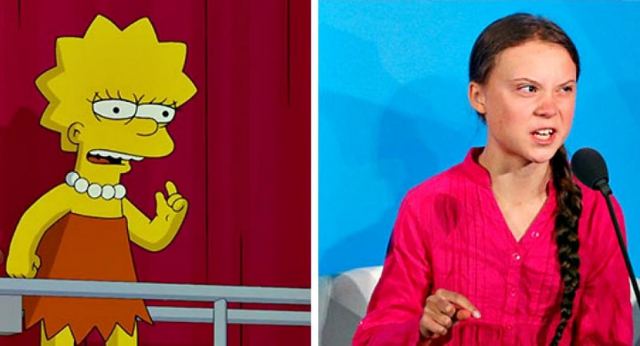 Οι Simpsons είχαν «προβλέψει» και... την Γκρέτα Τούνμπεργκ! (vid)