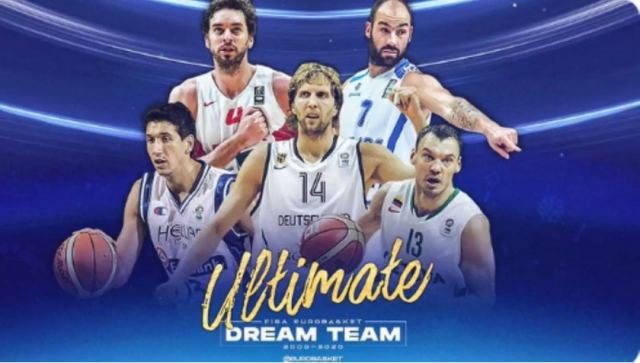 Eurobasket: Με Σπανούλη και Διαμαντίδη η κορυφαία ομάδα της 20ετίας (pic)