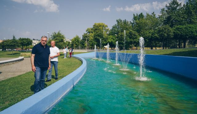 Λαμία: Μεταμορφώθηκε σε πραγματικό στολίδι το Πάρκο Τσαλτάκη - ΒΙΝΤΕΟ