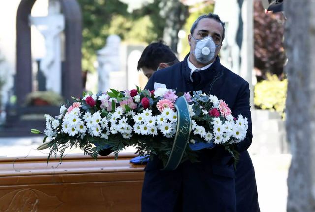 Τραγωδία χωρίς τέλος στην Ιταλία! 349 νεκροί το τελευταίο 24ωρο και πάνω απο 3.000 νέα κρούσματα