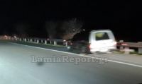 Τροχαίο ατύχημα με νεκροφόρα στην εθνική οδό