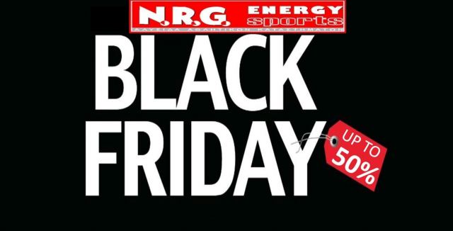 Black Friday: Τα NRG Sports τη γιορτάζουν με εκπτώσεις έως και 50%