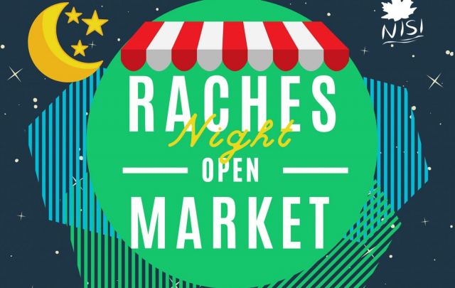 Η μεγάλη γιορτή επιστρέφει στο NISI! - 3o Raches Open Market - Night Edition