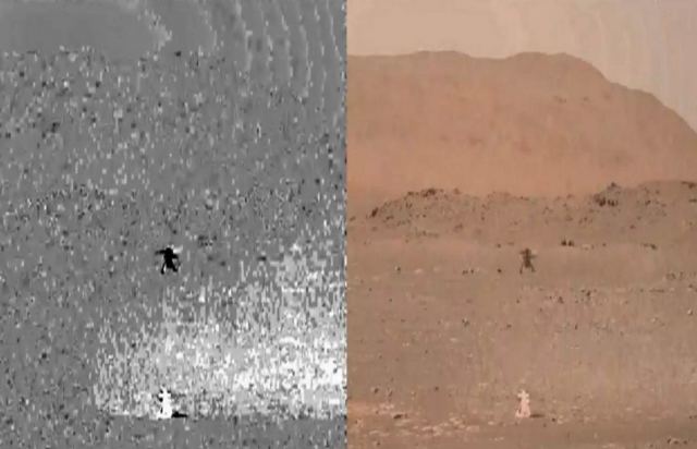 NASA: Το Ingenuity μας δείχνει τη σκόνη στον Άρη