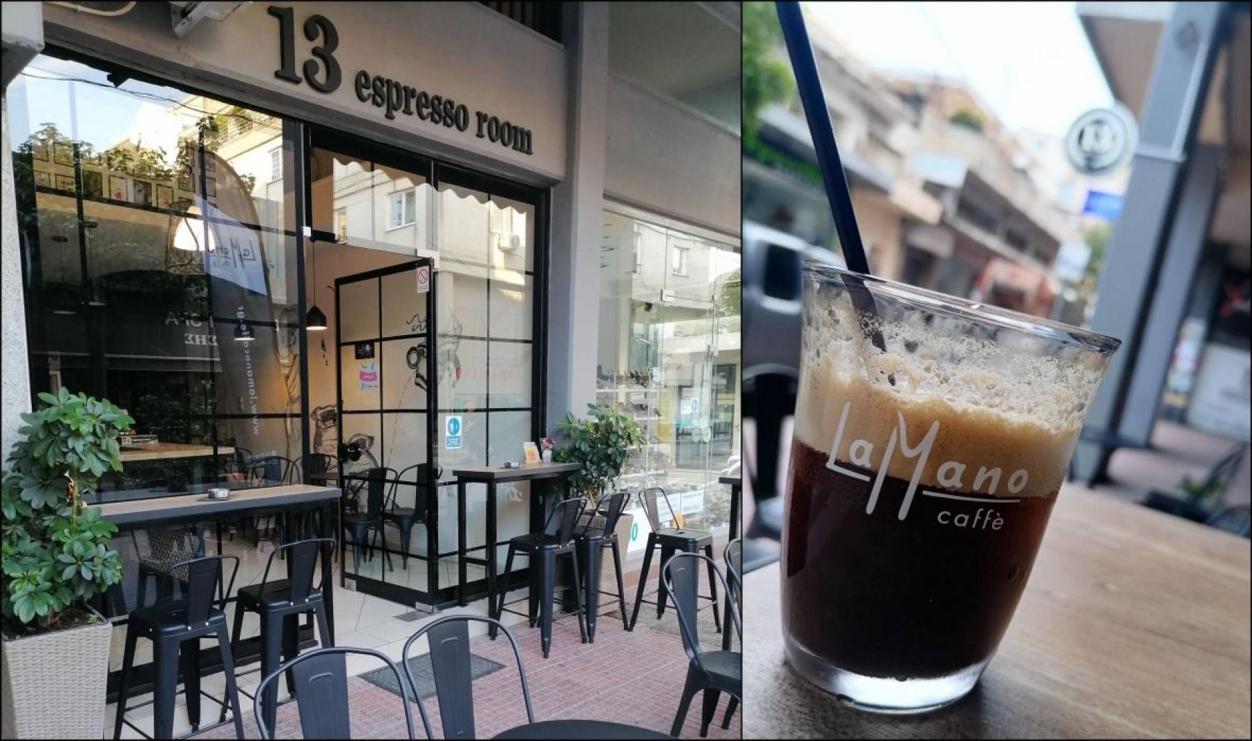 Ο αγαπημένος σας καφές La Mano τώρα και στο κέντρο της πόλης, στο 13 Espresso Room!