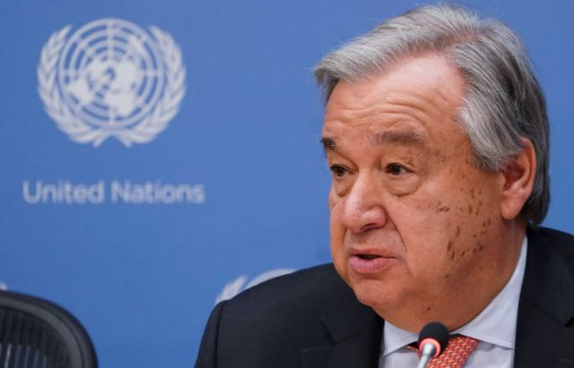 ΟΗΕ: Και επίσημα υποψήφιος ο Γκουτέρες για νέα θητεία