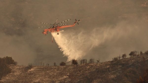 Μεγάλη πυρκαγιά στη Λοκρίδα Φθιώτιδας - Ήχησε το 112