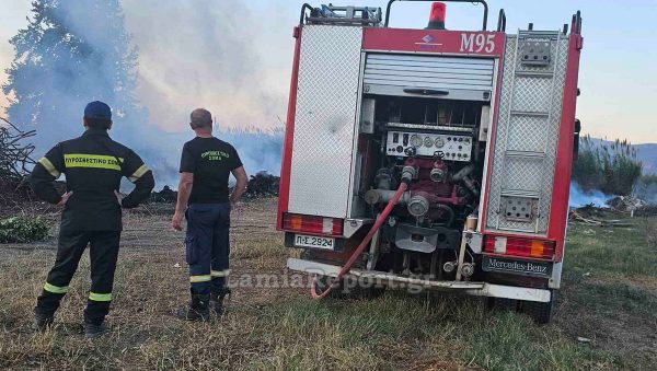 Συναγερμός για πυρκαγιά στη Ριτσώνα