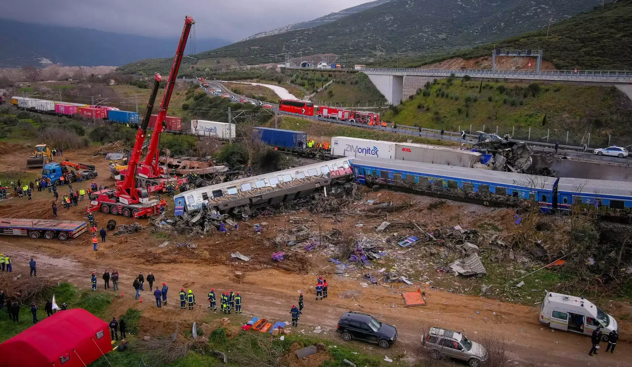 Πρόταση 996 σελίδων με 36 κατηγορουμένους για την τραγωδία στα Τέμπη από τον εισαγγελέα Εφετών της Λάρισας
