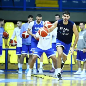 Εθνική μπάσκετ: Ξεκίνησε η προετοιμασία για τα δύο ματς με το Μαυροβούνιο