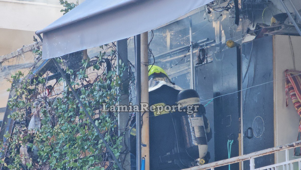 «Λαμπάδιασε» σπίτι στην Αγιά